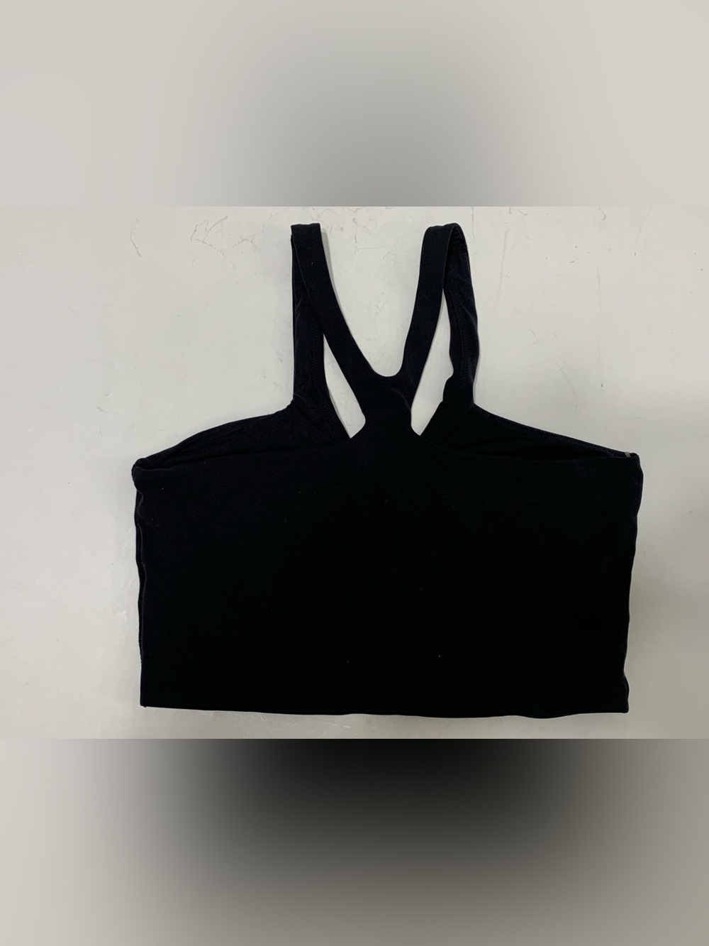 lululemon athletica Black Racerback Crop Tank